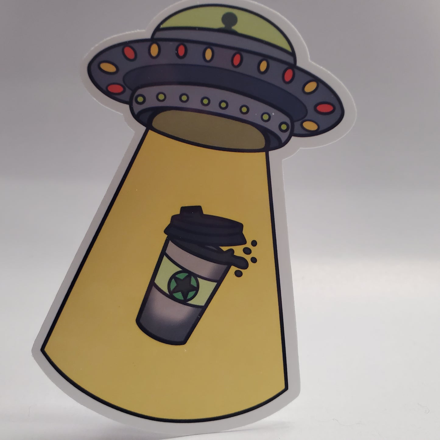 Sticker - Alien's UFO