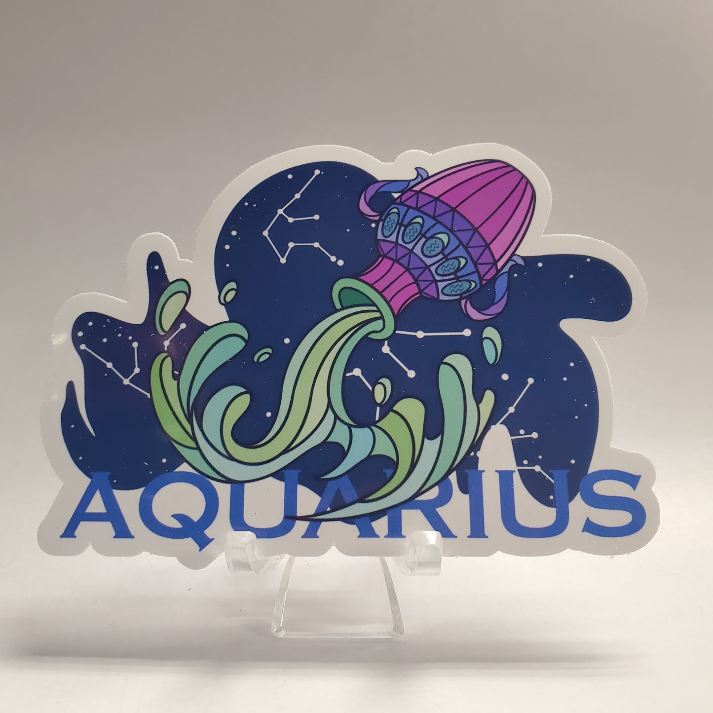 Sticker - Aquarius Zodiac