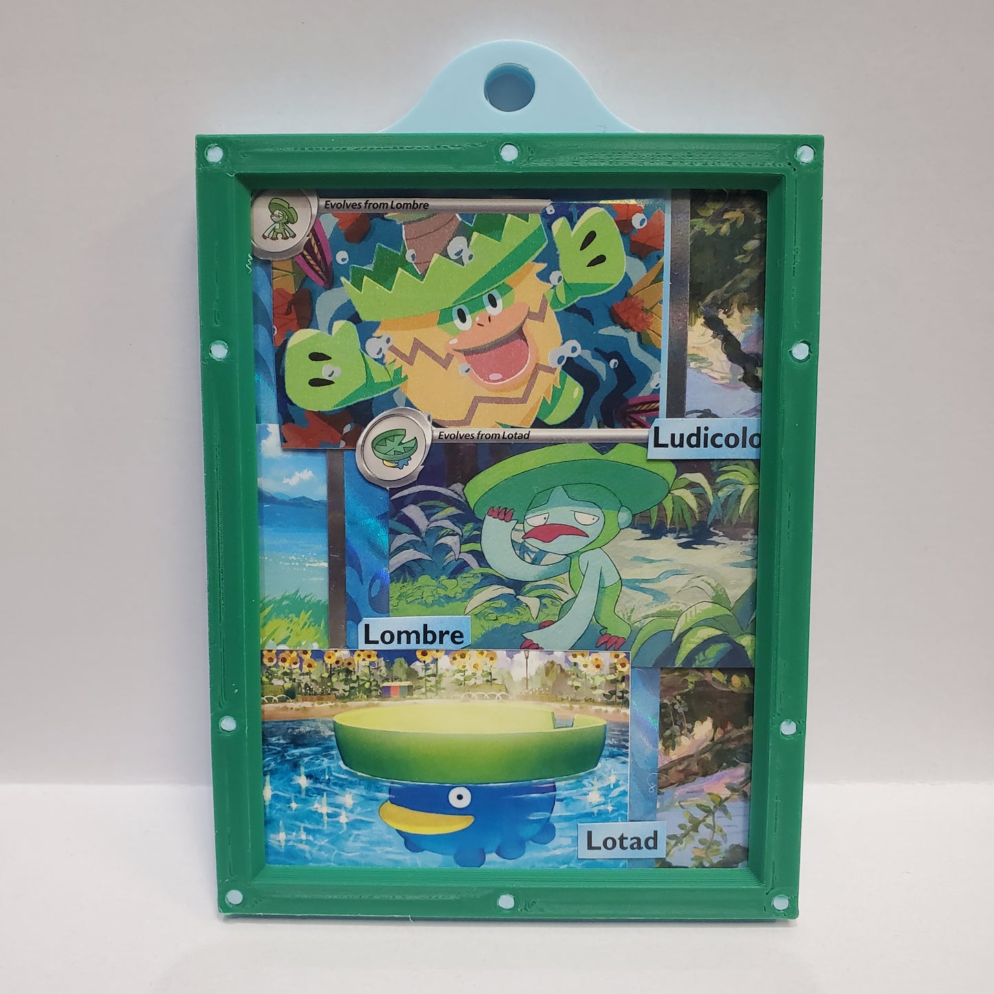 Pok'Collage: Lotad Evo. Line
