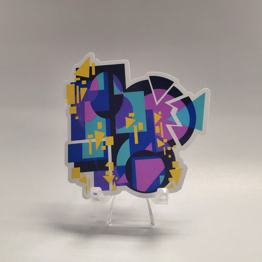 Sticker - Abstract.7 B&P&BL