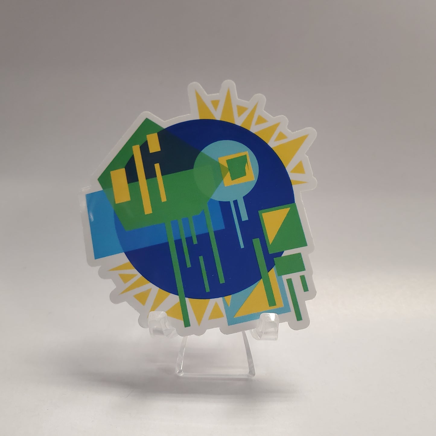 Sticker - Abstract.10 B&G