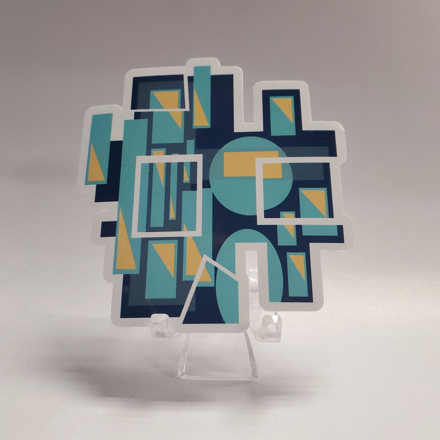 Sticker - Abstract.5 Turquoise