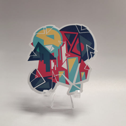 Sticker - Abstract.3 Y&M&B
