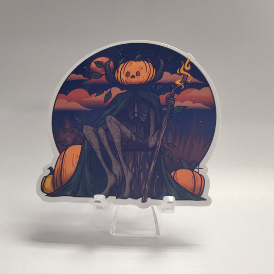 Sticker - Pumpkin God