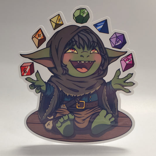 Sticker - Dice Goblin
