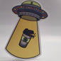 Sticker - Alien's UFO