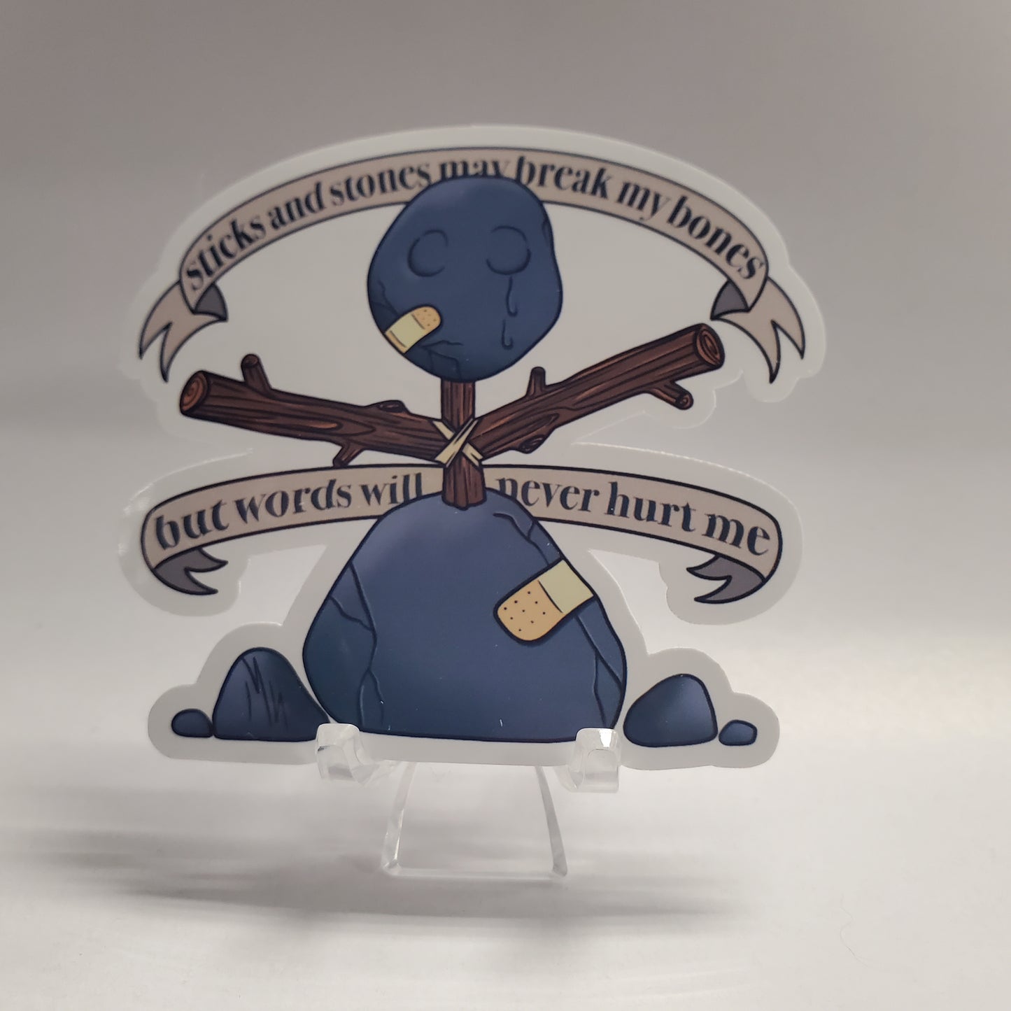 Sticker - Sticks & Stones