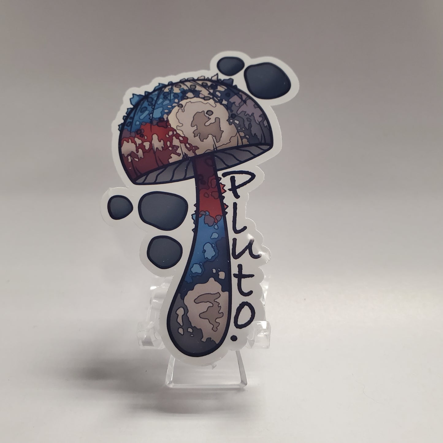 Sticker - Planet Shroom: Pluto