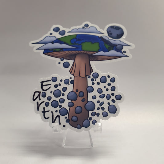 Sticker - Planet Shroom: Earth