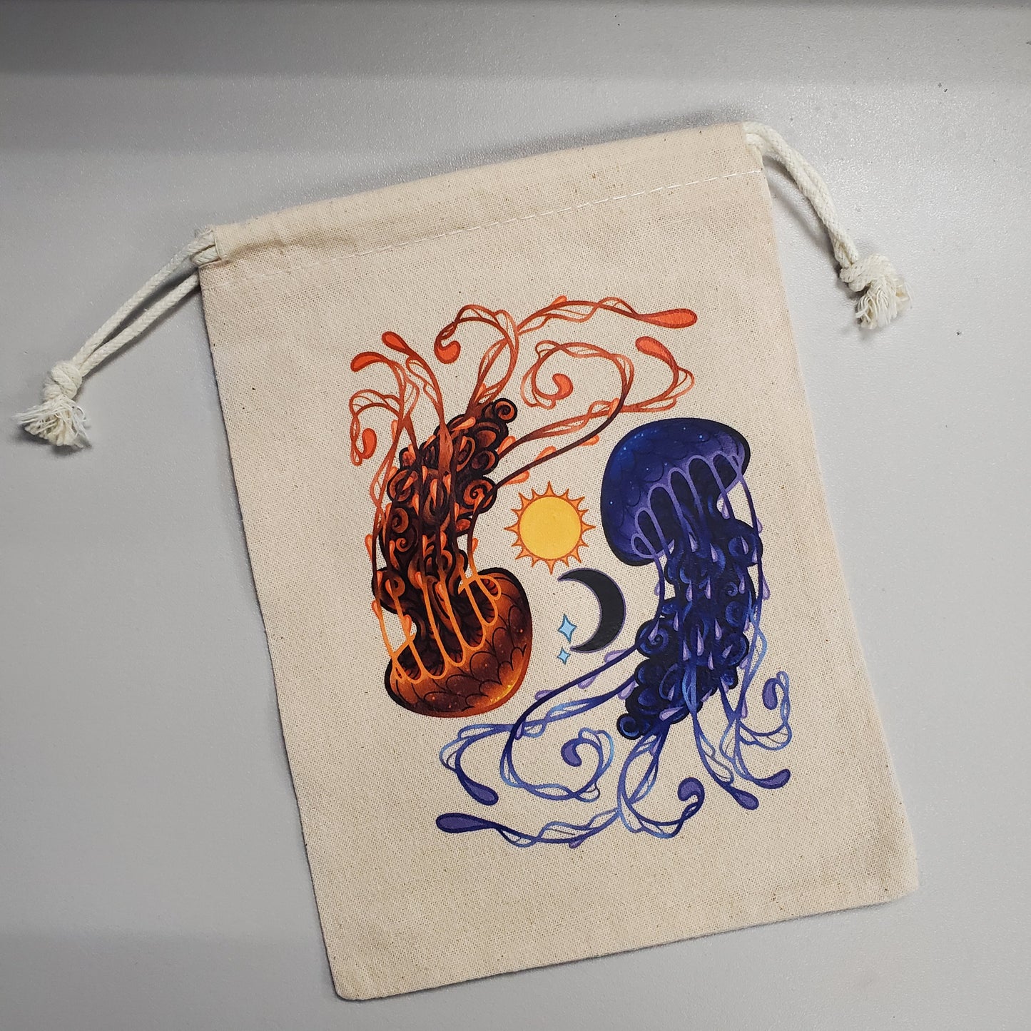 Dice Bag, Day Night Jellyfish