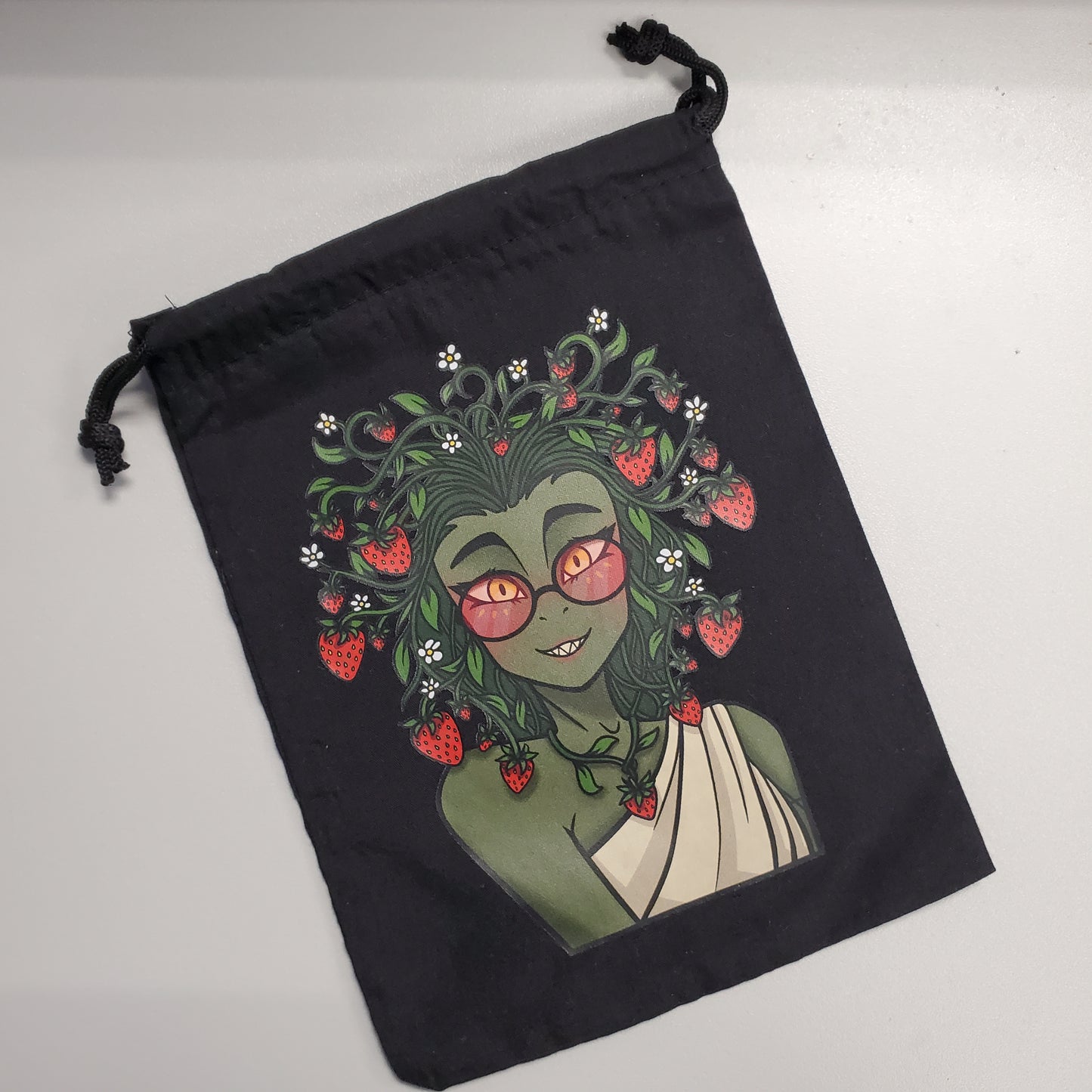 Dice Bag, Strawberry Medusa