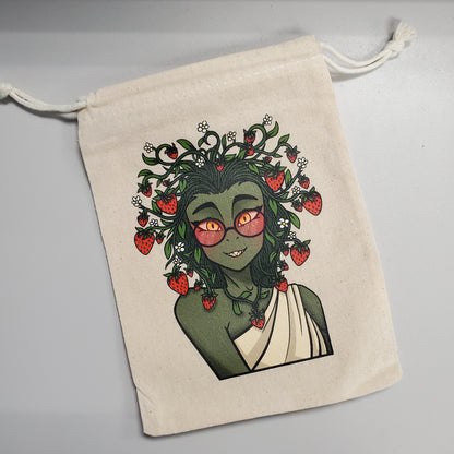 Dice Bag, Strawberry Medusa