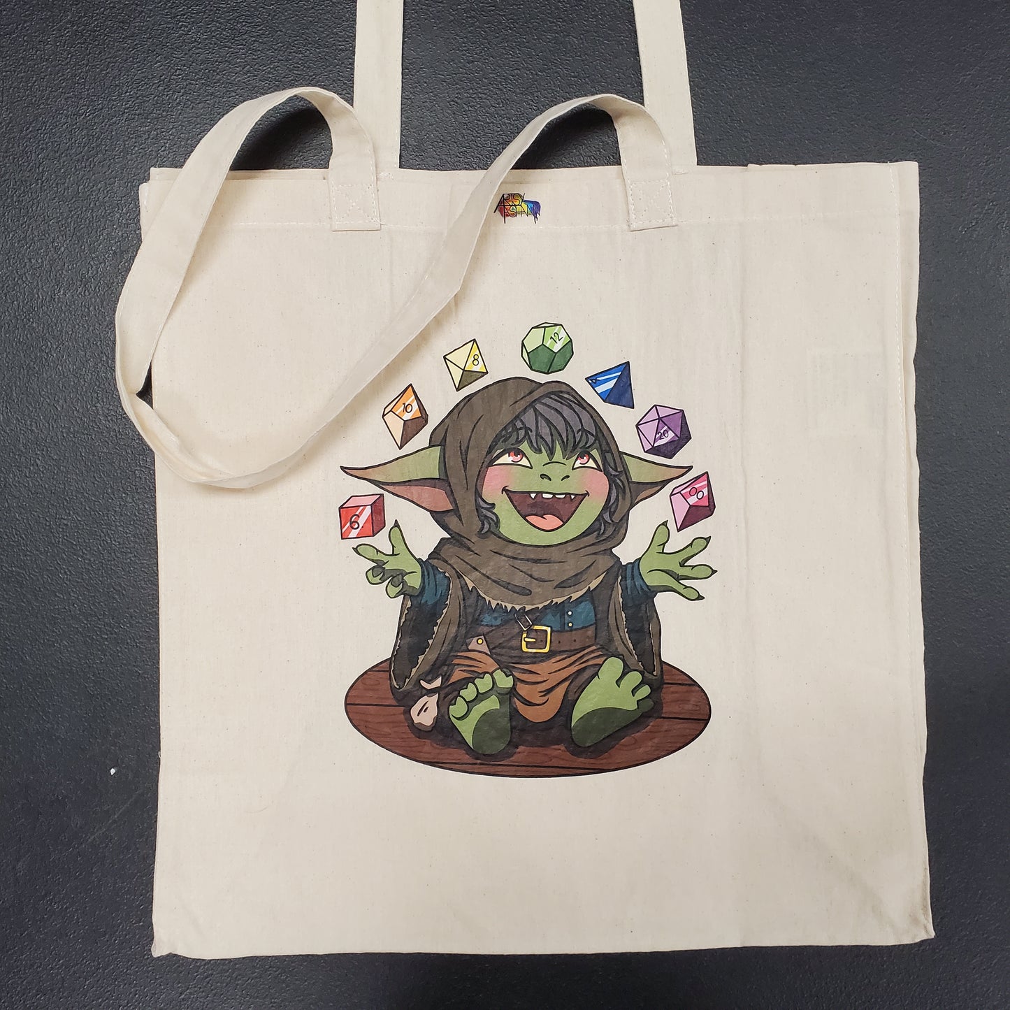 Tote Bag, Dice Goblin