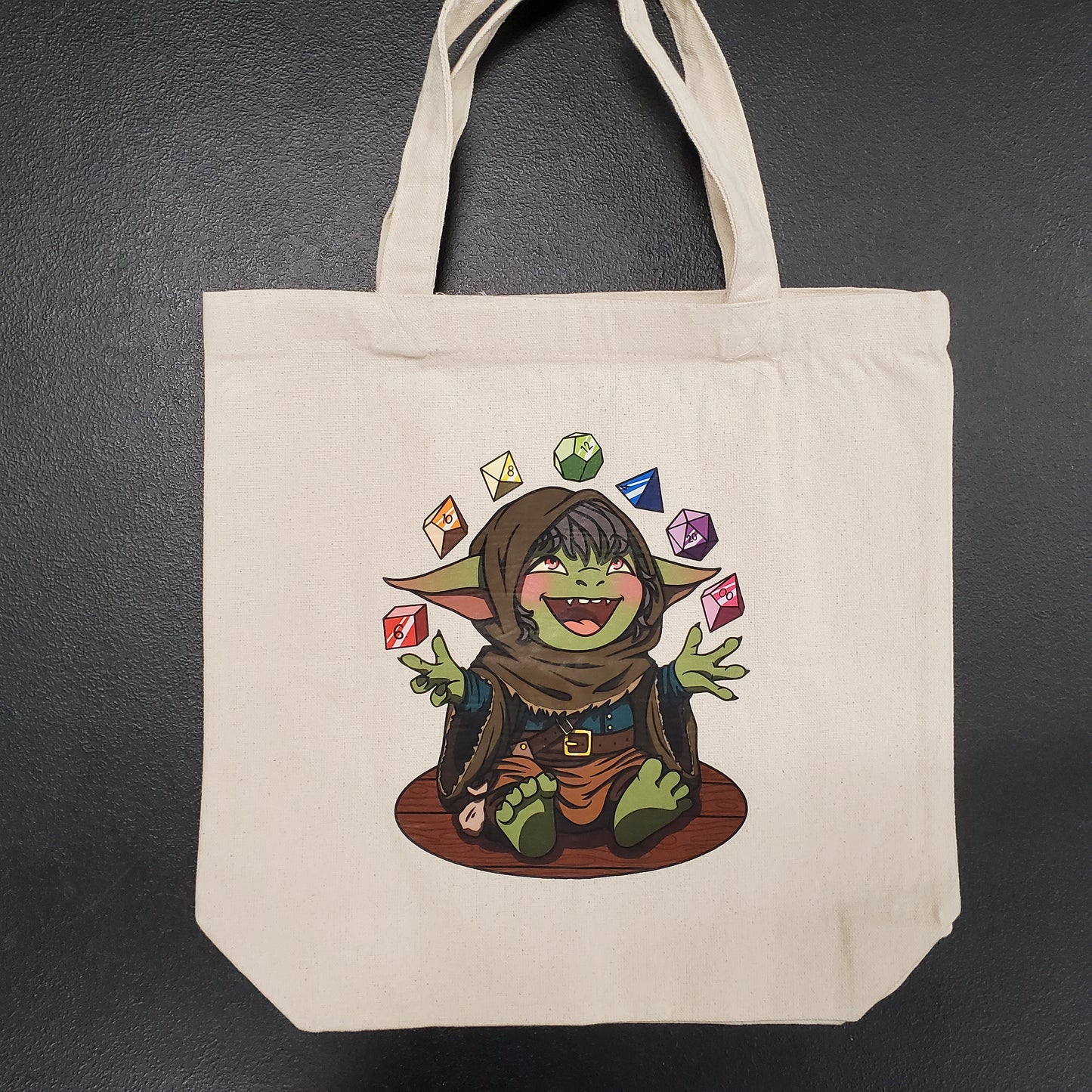 Tote Bag, Dice Goblin