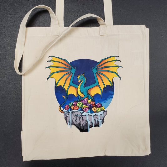 Tote Bag, Dice Dragon