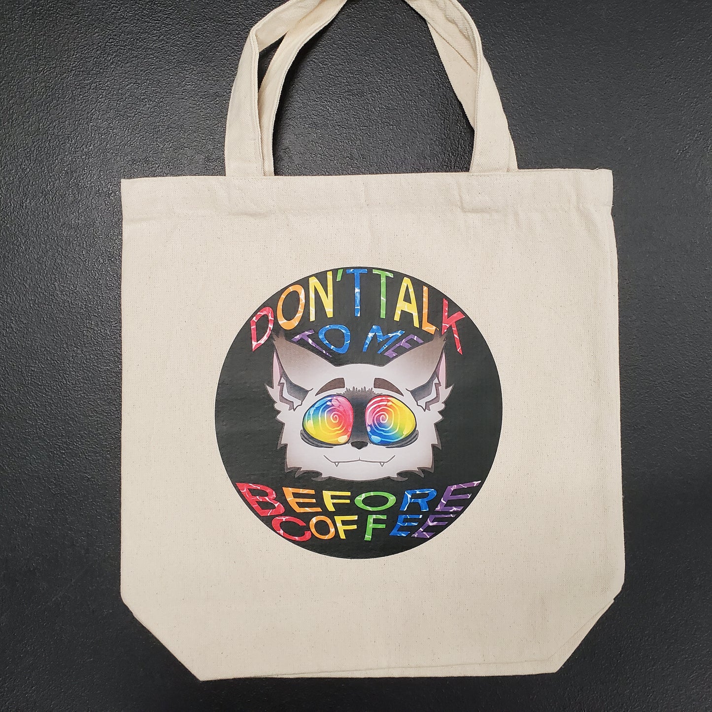 Tote Bag, Coffee Cat