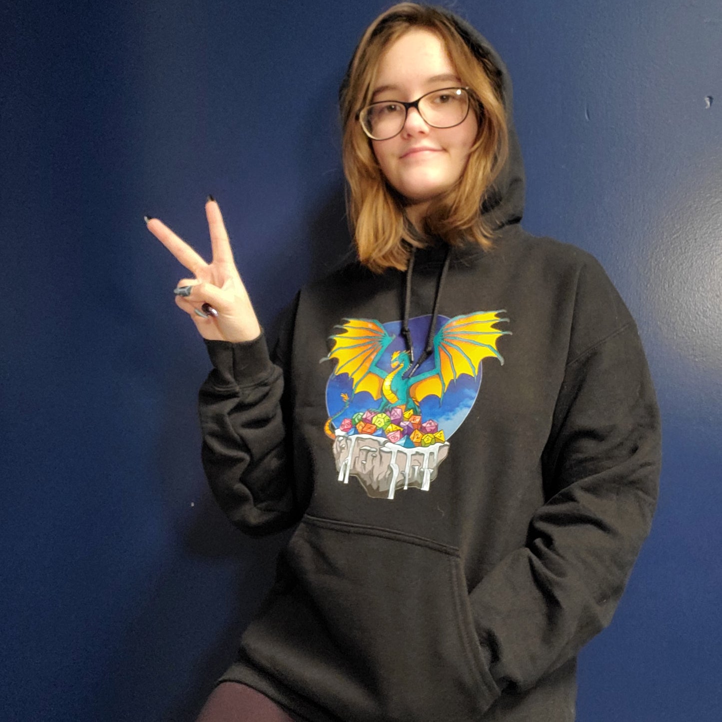 Hoodie, Dice Dragon