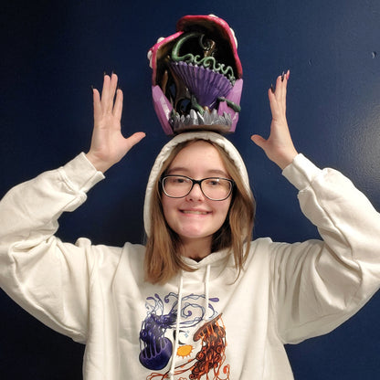 Hoodie, Day Night Jellyfish