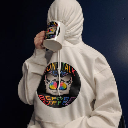 Hoodie, Coffee Cat