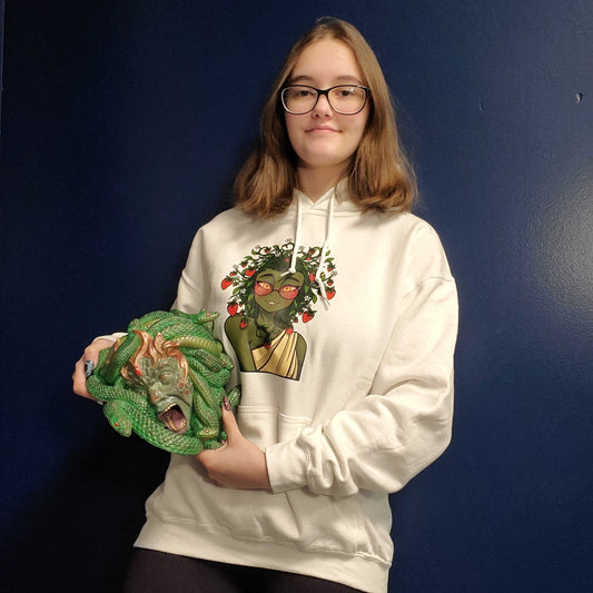 Hoodie, Strawberry Medusa