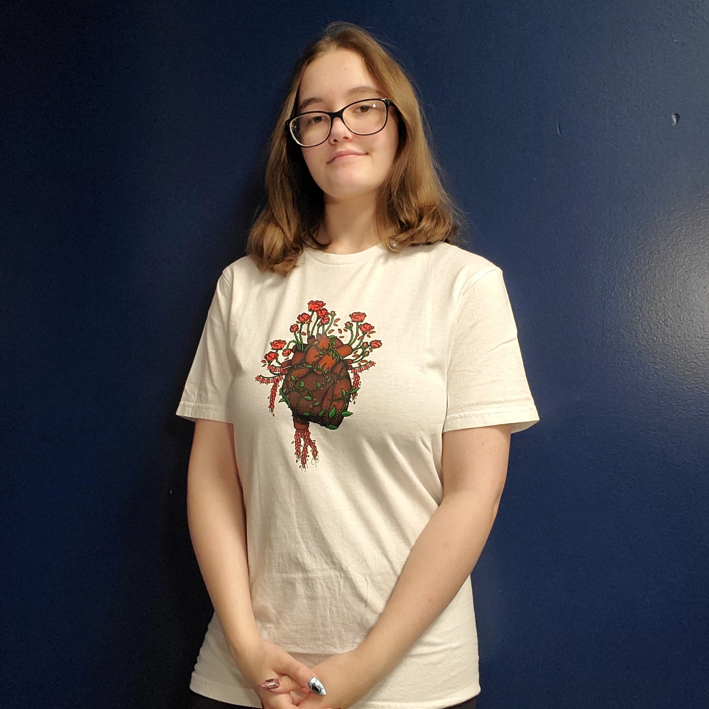 T-Shirt, Wooden Heart