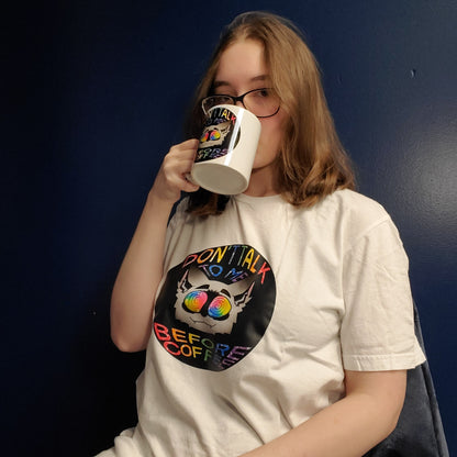 T-Shirt, Coffee Cat