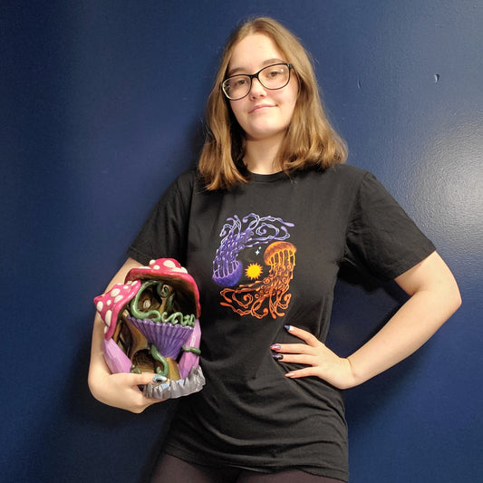 T-Shirt, Day Night Jellyfish