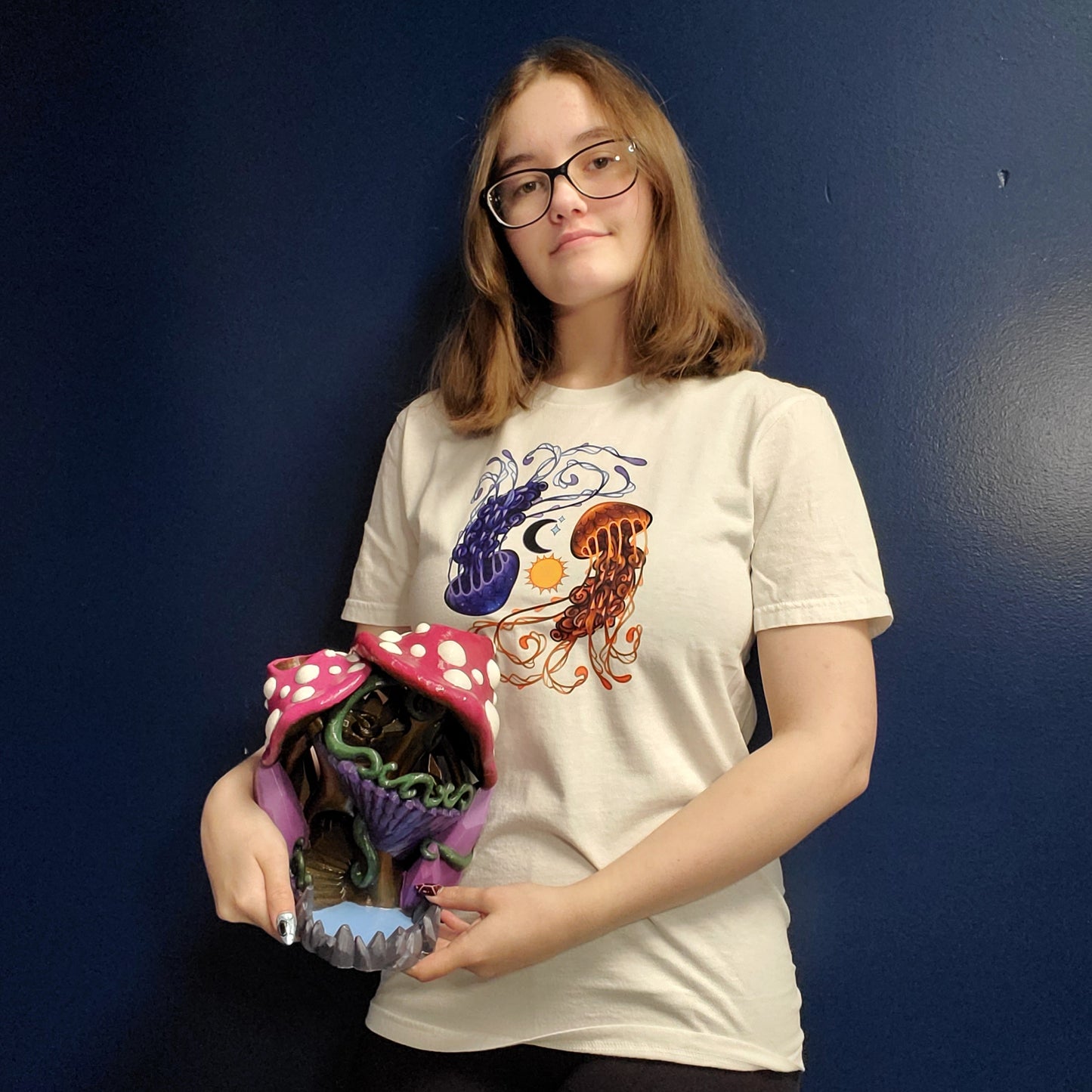 T-Shirt, Day Night Jellyfish
