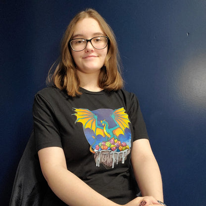T-Shirt, Dice Dragon