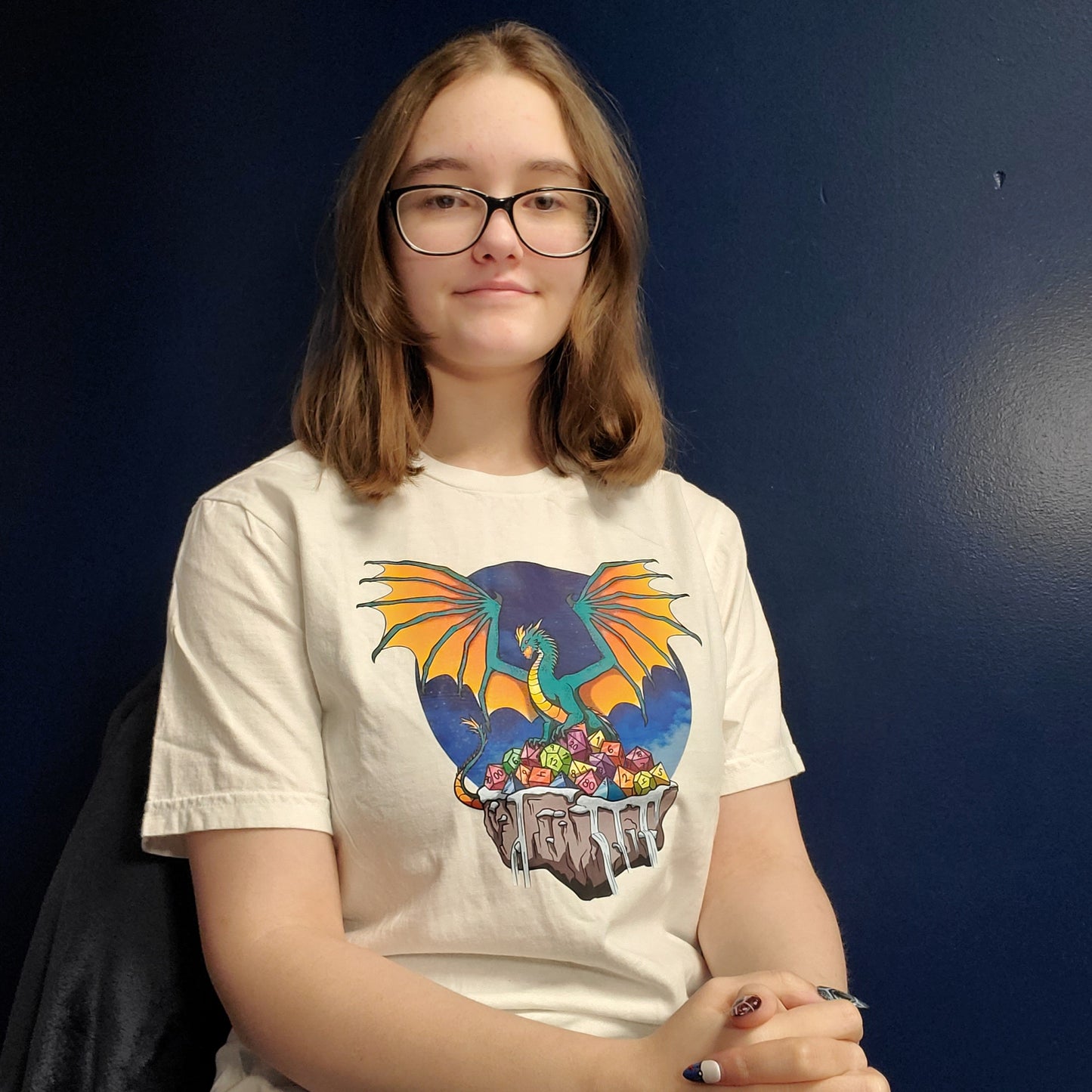 T-Shirt, Dice Dragon