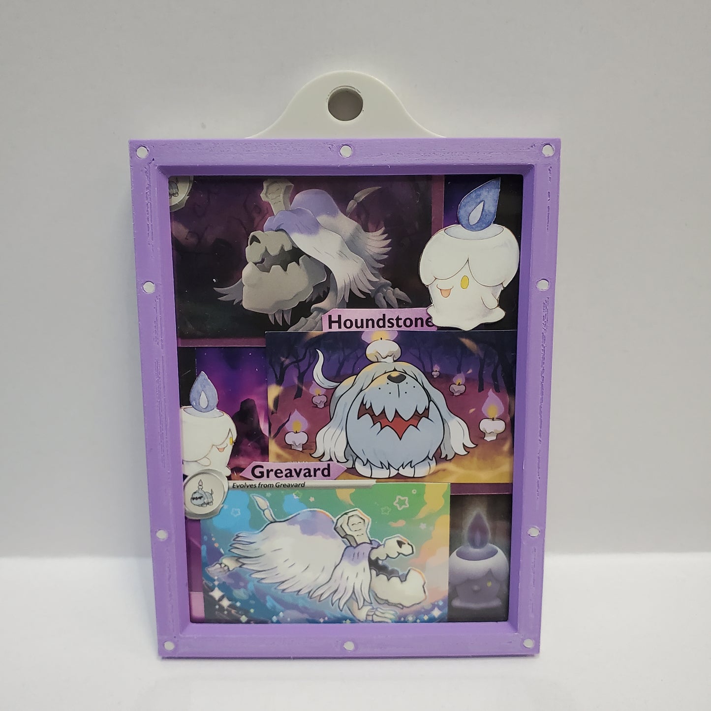 Pok'Collage: Greavard + Houndstone