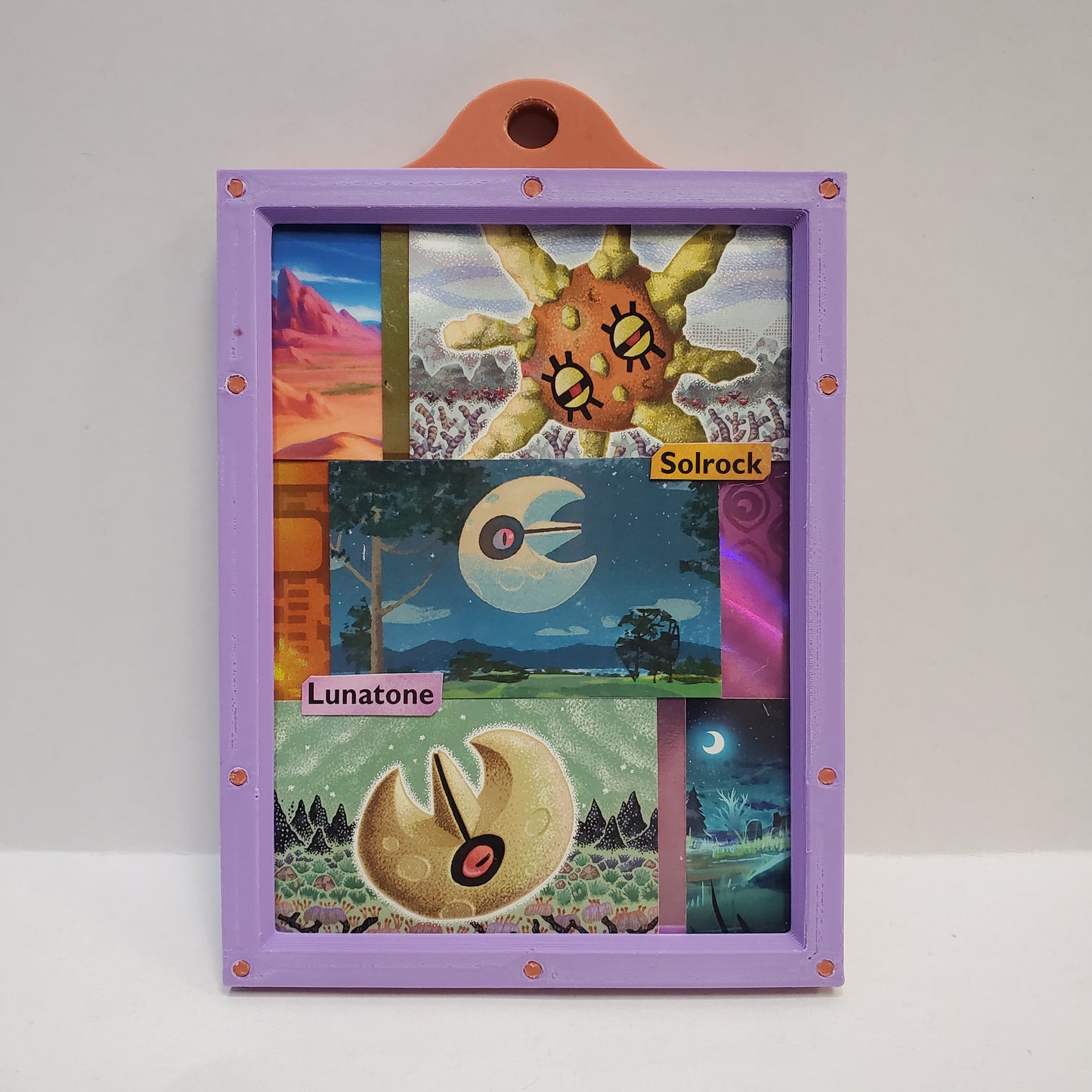 Pok'Collage: Lunatone + Solrock