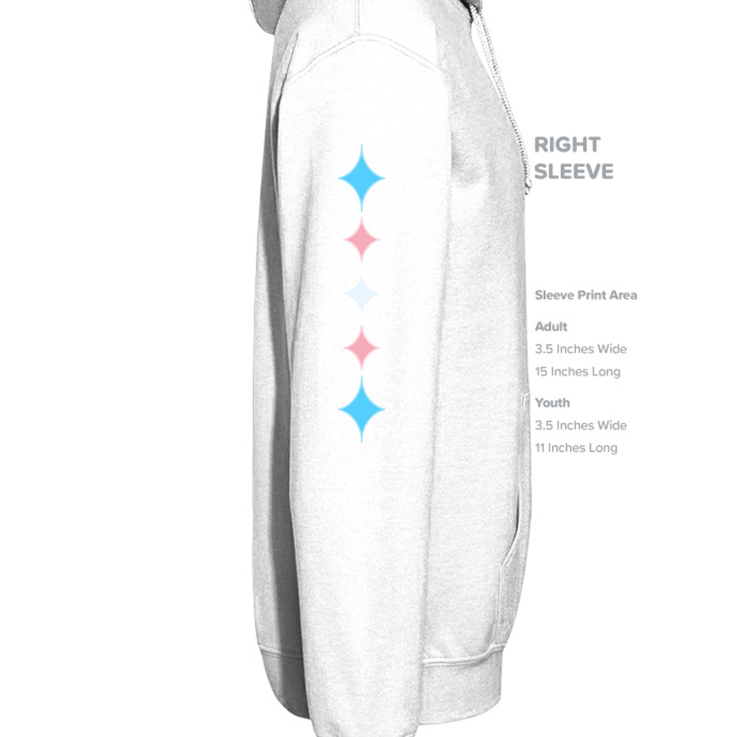 WHITE - G185 - SLEEVE_RIGHT